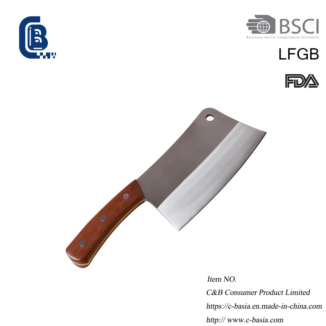 German High Carbon Steel Hammer Kitchen Knife Cutting Meat Vegetables Chef Knife Chopper Kitchenware