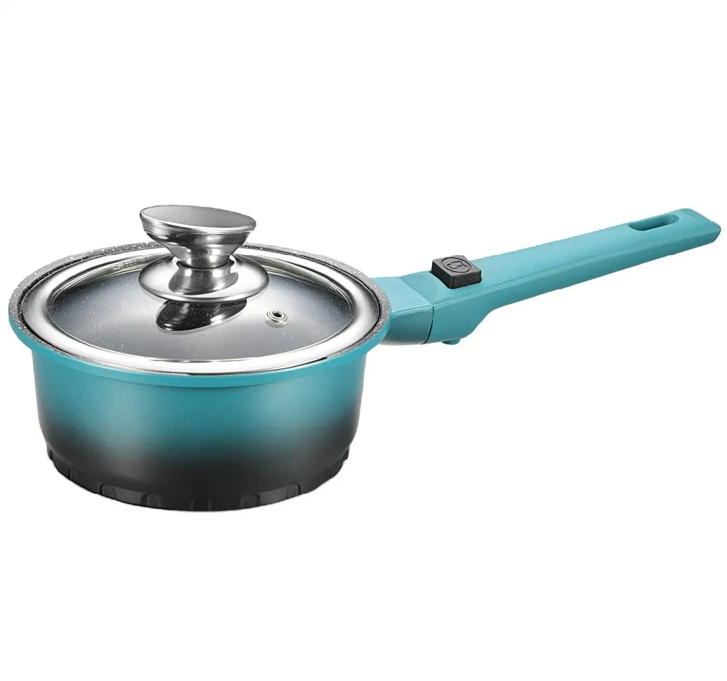 16*8cm 1.5L New Style Aluminum Cookware Non Stick Saucepan with Induction Bottom