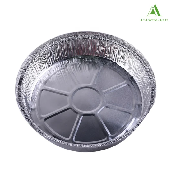 7 Inch Round Aluminum Foil Cake Baking Pans Disposable Aluminum Foil Pizza Pans with Lids